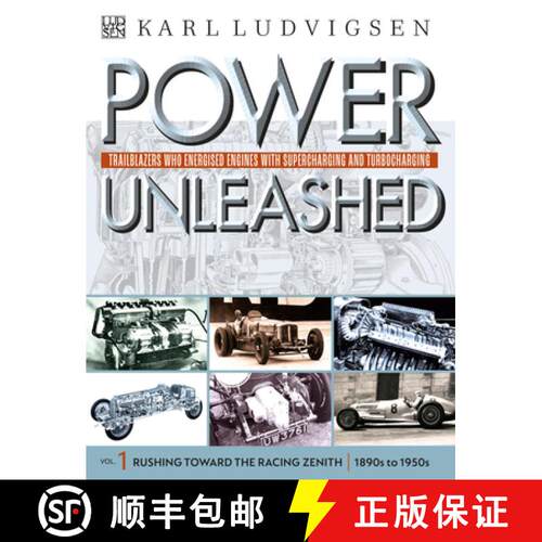 【3-4周达】精装 Power Unleashed: Trailblazers Who Energised Engines with Supercharging and Turbocharging [9781910505373]