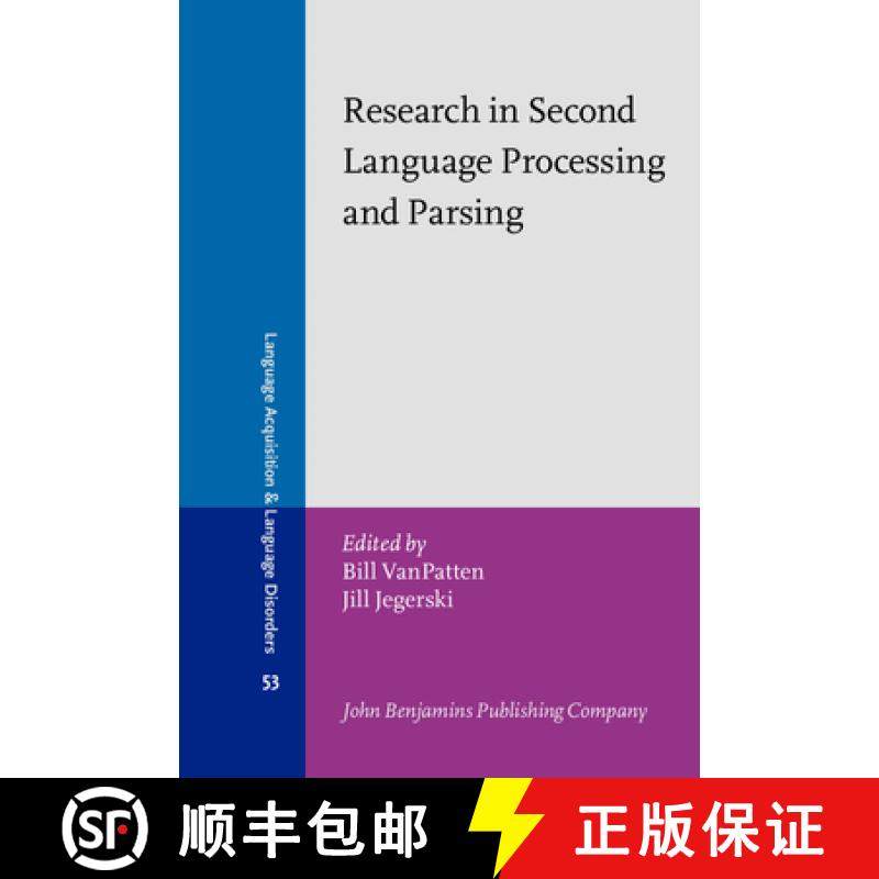 【2-3周达】Research in Second Language Processing and Parsing [9789027253156]