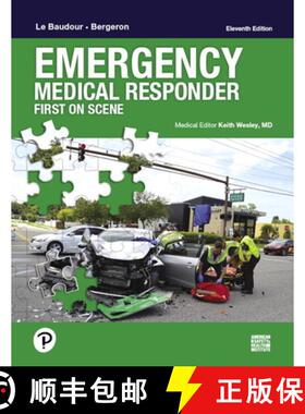 【3-4周达】Emergency Medical Responder: First on Scene [9780134988467]