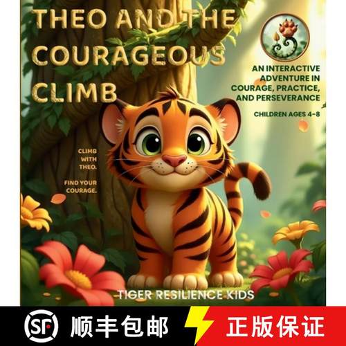 【3-4周达】Theo and the Courageous Climb: An Interactive Adventure Teaching Courage, Practice, and Pe... [9798899719387]