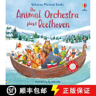 【3-4周达】Animal Orchestra Plays Beethoven [9781836052012]