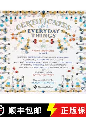 【3-4周达】Certificates for Everyday Things [9780500420775]