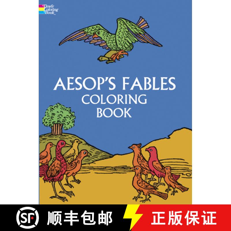预订 Aesop's Fables Coloring Book [9780486210407]