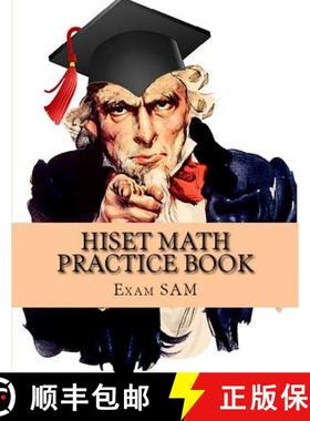 【3-4周达】HiSET Math Practice Book: 250 HiSET Math Practice Test Questions [9781949282160]