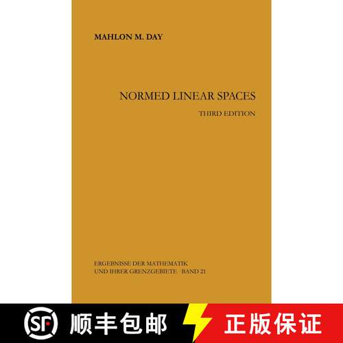 【3-4周达】Normed Linear Spaces (Third Edition 1973) [9783662090022]