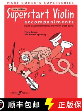 【3-4周达】Superstart Violin: Piano Acc. & Violin Duet, Instrumental Parts [9780571524457]