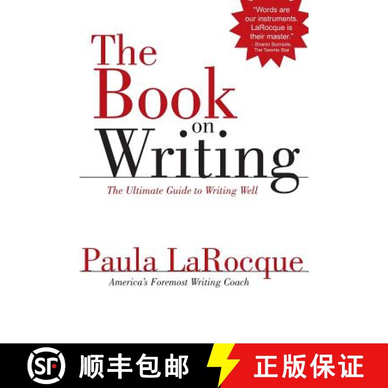 【3-4周达】写作全书 The Book on Writing: The Ultimate Guide to Writing Well [9780989236706]