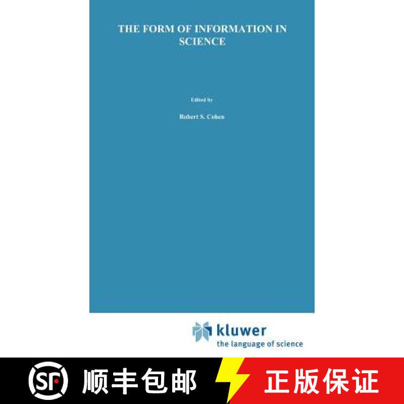 【3-4周达】The Form of Information in Science : Analysis of an Immunology Sublanguage [9789027725165]