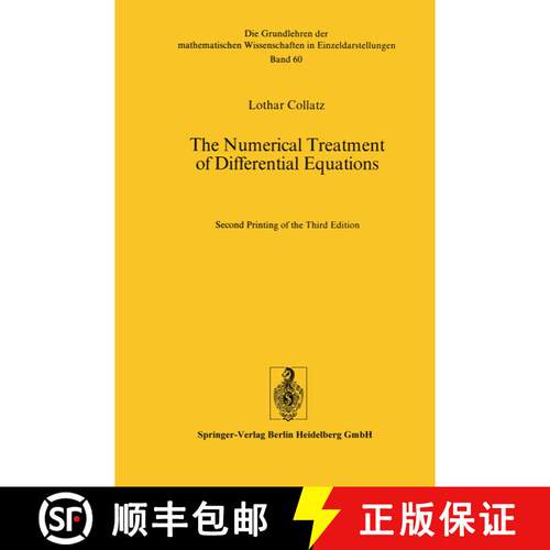 【3-4周达】The Numerical Treatment of Differential Equations (Third Edition 1960) [9783662054567]