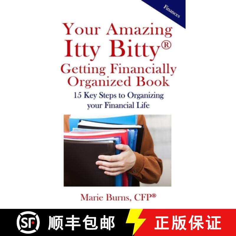 【3-4周达】Itty Bitty(R) Getting Financially Organized Book: 15 Key Steps to Organizing your Financia... [9781950326341]