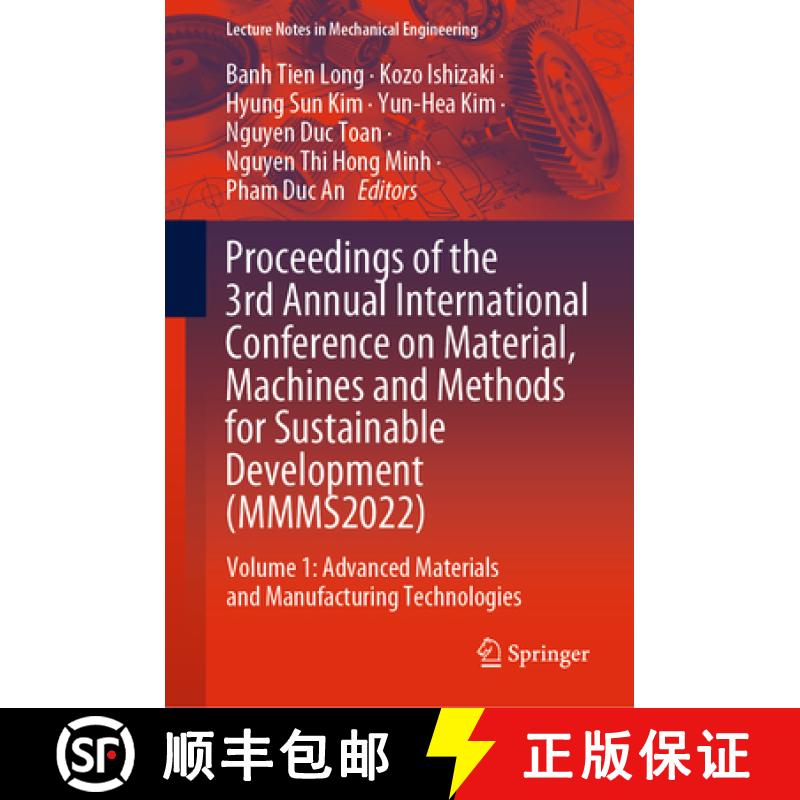【3-4周达】Proceedings of the 3rd Annual International Conference on Material, Machines and Methods f... [9783031318238]