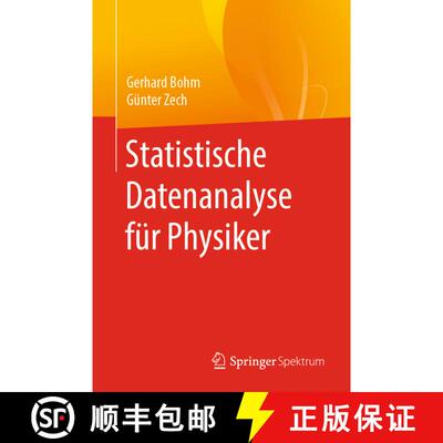 【3-4周达】Statistische Datenanalyse fuer Physiker [9783662613900]