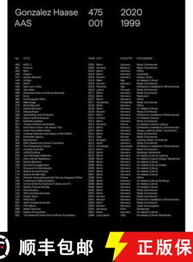 【3-4周达】Gonzalez Haase AAS: 475-001 2020-1999 [9783775750943]