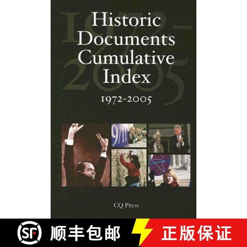 【3-4周达】Historic Documents Cumulative Index: 1972-2005 [9780872893276]
