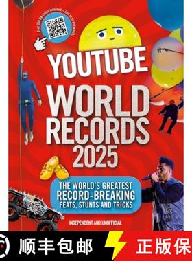 【3-4周达】Youtube World Records 2025: The Internet's Greatest Record-Breaking Feats [9781802798654]