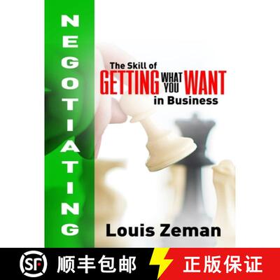【3-4周达】Negotiating: The Skill of Getting What You WANT in Business [9781989655160]