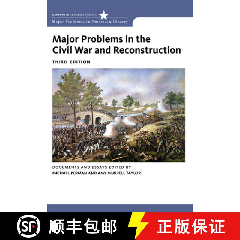 【3-4周达】Major Problems in the Civil War and Reconstruction: Documents and Essays [9780618875207]