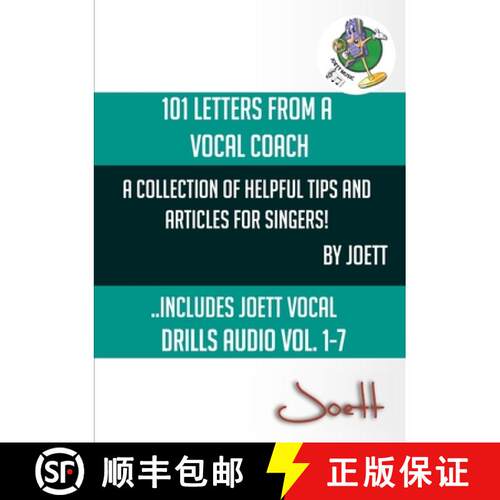 【3-4周达】101 Letters from a Vocal Coach: A Collection of Helpful Tips and Articles for Singers [9780244346515]