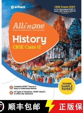 【3-4周达】All In One Class 12th History for CBSE Exam 2024 [9789350105771]