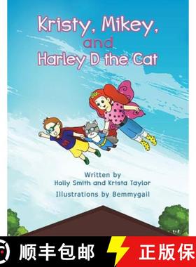 【3-4周达】Kristy, Mikey, and Harley D the Cat [9781645362500]