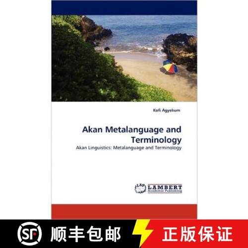 预订 Akan Metalanguage and Terminology [9783843371551]