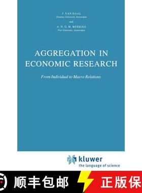 【3-4周达】Aggregation in Economic Research : From Individual to Macro Relations [9789027717122]