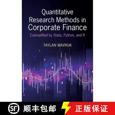 【3-4周达】Quantitative Research Methods in Corporate Finance: Exemplified by Stata, Python, and R [9781009307413]