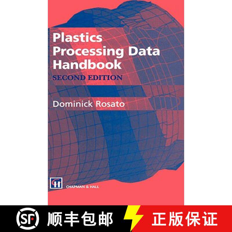 【3-4周达】Plastics Processing Data Handbook [9780412801907]