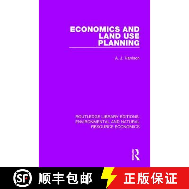 【3-4周达】ECON & LAND USE PLANNING (RLE, ENVI [9781138083882]