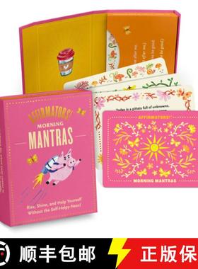 【3-4周达】Affirmators! Mantras Morning Day Affirmation Cards Deck (30 Cards) [9781683493204]