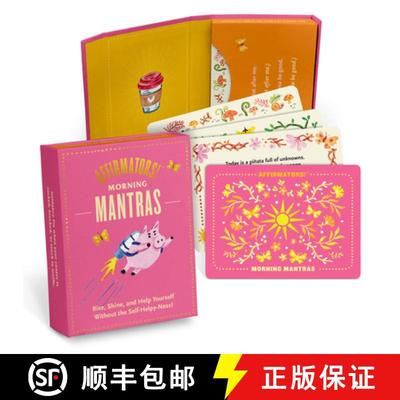 【3-4周达】Affirmators! Mantras Morning Day Affirmation Cards Deck (30 Cards) [9781683493204]