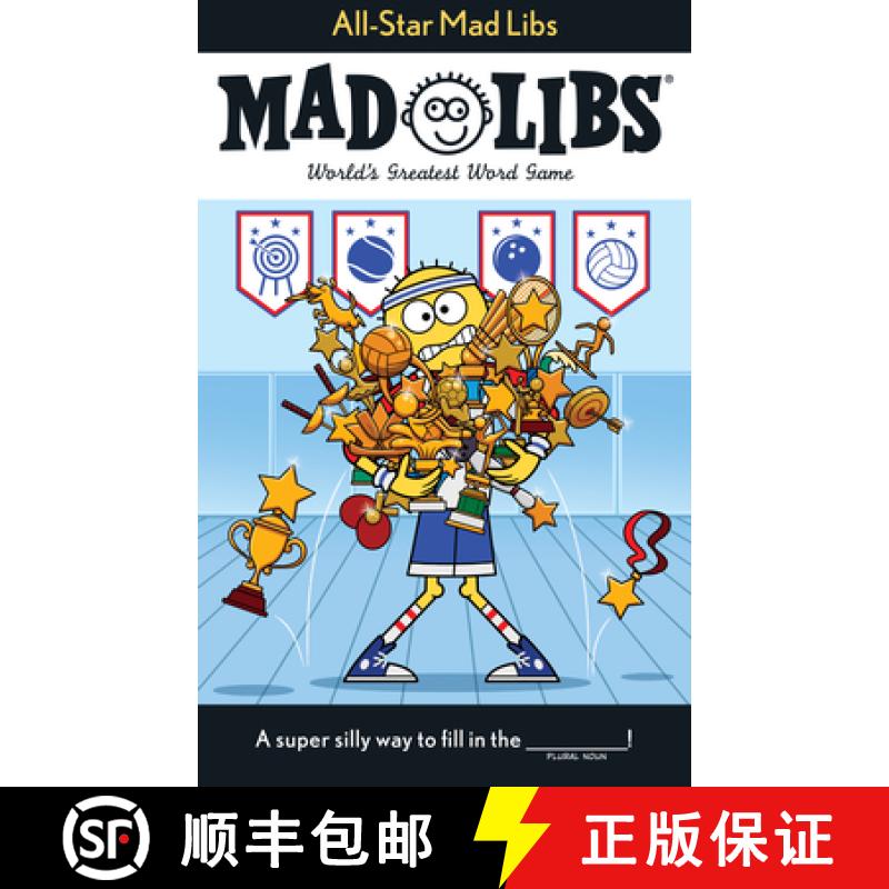 【3-4周达】All-Star Mad Libs: World's Greatest Word Game [9780593658598]