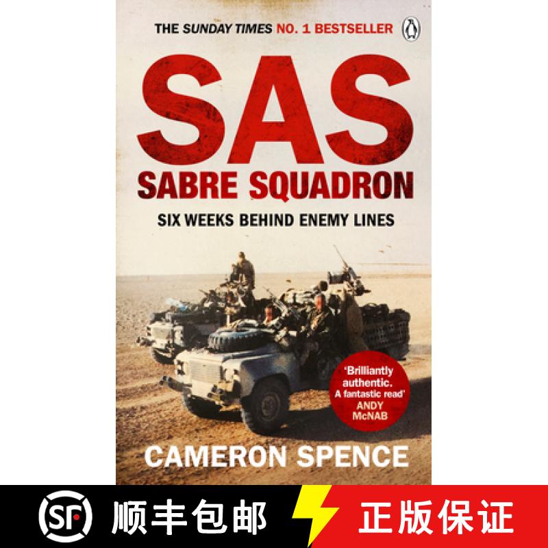 【3-4周达】Sabre Squadron: Six Weeks Behind Enemy Lines [9781405943888]