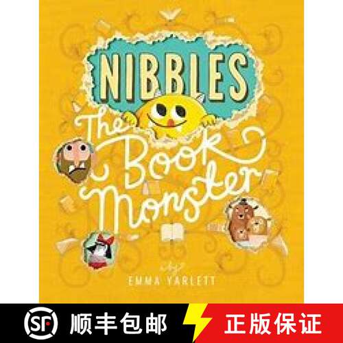 【3-4周达】Nibbles the Book Monster [9781848692879]