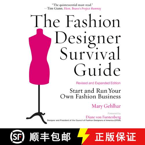 现货 The Fashion Designer Survival Guide, Revised and Expanded Edition: Start and Run Your Own Fashio... [9781427797100]