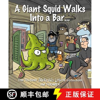 【3-4周达】A Giant Squid Walks Into a Bar . . .: The Thirtieth Sherman's Lagoon Collection Volume 30 [9798881601607]