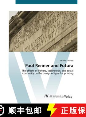 预订 Paul Renner and Futura [9783639435337]