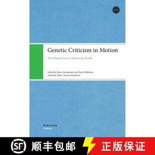 New Perspectives Studies Genetic Manuscript 4周达 9789518588552 Criticism Motion