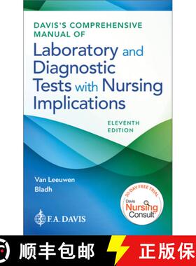 【3-4周达】Davis's Comprehensive Manual of Laboratory and Diagnostic Tests with Nursing Implications [9781719650304]