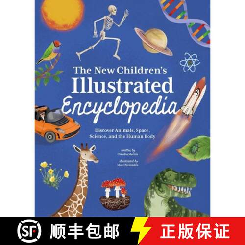 【3-4周达】精装 The New Children's Illustrated Encyclopedia: Discover Animals, Space, Science, and th... [9781398846708]