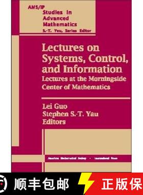 【3-4周达】Lectures on Systems, Control and Information: Lectures at the Morningside Center of Mathem... [9780821820094]