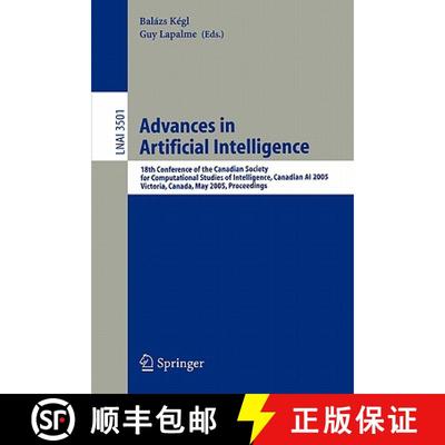 【3-4周达】Advances in Artificial Intelligence: 18th Conference of the Canadian Society for Computati... [9783540258643]