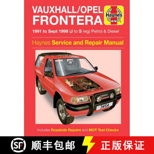 【3-4周达】Vauxhall/Opel Frontera Petrol & Diesel (91 – Sept 98) [9781785214486]