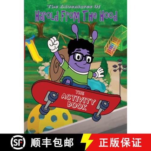【3-4周达】The Adventures of Harold From The Hood Activity Book [9798218719180]