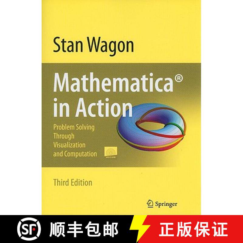 【3-4周达】Mathematica in Action: Problem Solving Through Visualization and Computation [With CDROM] [9780387753669]