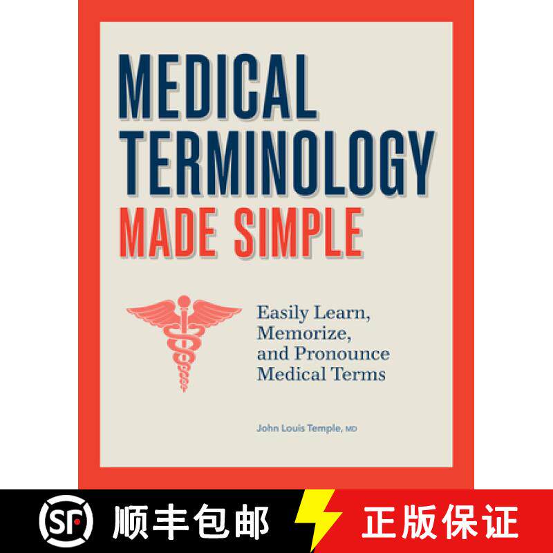 预订 Medical Terminology for Everyone: Easily Learn, Memorize, and Pronounce Medical Terms [9798886087956]
