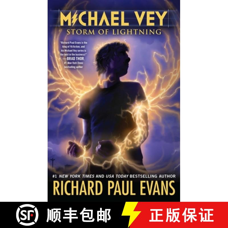 【3-4周达】Michael Vey 5, Volume 5: Storm of Lightning[9781481444101]
