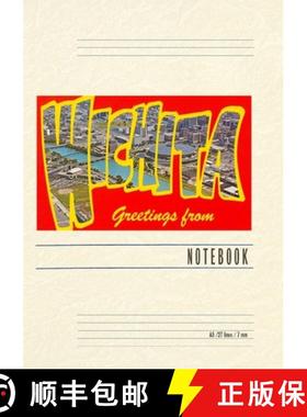 预订 Vintage Lined Notebook Greetings from Wichita [9798385417698]