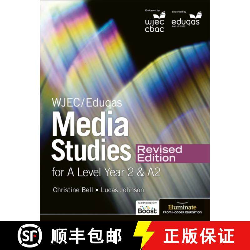 【3-4周达】WJEC/Eduqas Media Studies For A Level Year 2 Student Book – Revised Edition [9781913963293]