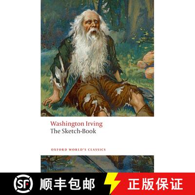 【3-4周达】杰弗里蜡笔素描图书 The Sketch-Book of Geoffrey Crayon, Gent [9780199555819]